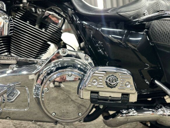 2009 Harley-Davidson Road King, чёрный, 990000 рублей - вид 22