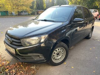 2022 Lada (ВАЗ) Granta I Рестайлинг, чёрный, 655000 рублей, вид 1