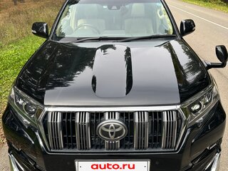 2019 Toyota Land Cruiser Prado 150 Series Рестайлинг 2, чёрный, 4500000 рублей, вид 3