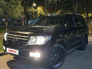 2011 Toyota Land Cruiser 200 Series, чёрный, 3700000 рублей, вид 1