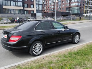 2008 Mercedes-Benz C-Класс 200 III (W204), чёрный, 1000000 рублей, вид 3