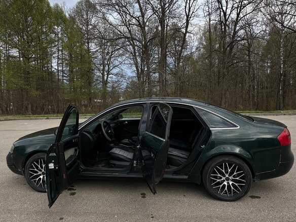 1998 Audi A6 II (C5), зелёный, 500000 рублей - вид 6