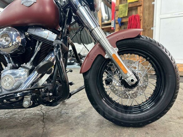 2017 Harley-Davidson Softail Slim, оранжевый, 1150000 рублей - вид 26