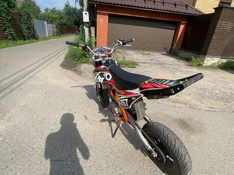 2024 Kayo Basic TT125, красный, 80000 рублей, вид 3
