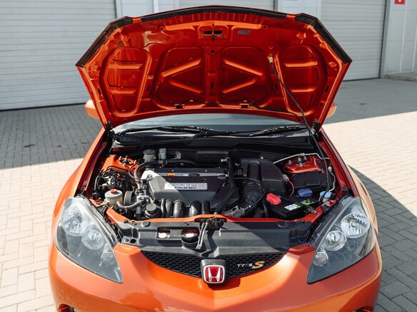 2001 Honda Integra IV, оранжевый, 800000 рублей - вид 6