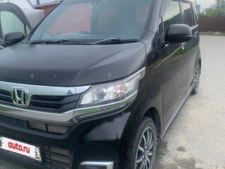 2016 Honda N-WGN I Рестайлинг, чёрный, 660000 рублей, вид 1