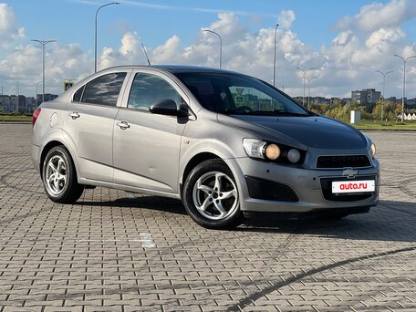 2012 Chevrolet Aveo II, серый, 630000 рублей, вид 4