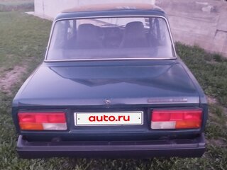 2005 Lada (ВАЗ) 2107, зелёный, 139000 рублей, вид 3