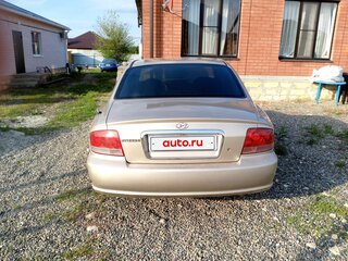 2005 Hyundai Sonata ТагАЗ IV (EF) Рестайлинг, бежевый, 150000 рублей, вид 2