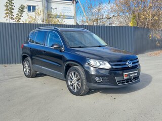 2011 Volkswagen Tiguan I Рестайлинг, чёрный, 1519000 рублей, вид 3