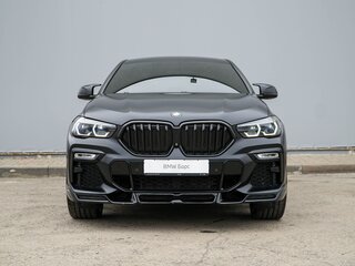 2021 BMW X6 40i III (G06), чёрный, 7480000 рублей, вид 4