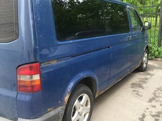 2004 Volkswagen Transporter Long T5, синий, 600000 рублей, вид 1