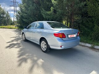 2008 Toyota Corolla X (E140, E150), голубой, 1100000 рублей, вид 3
