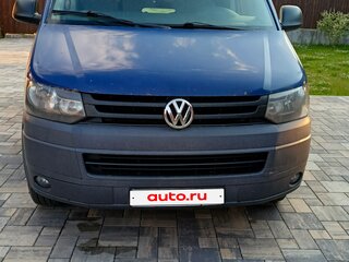 2010 Volkswagen Transporter T5 Рестайлинг, синий, 1400000 рублей, вид 2