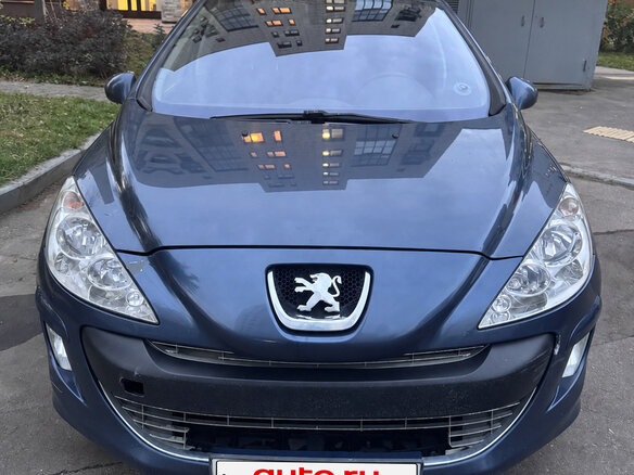 2008 Peugeot 308 I, синий, 250000 рублей