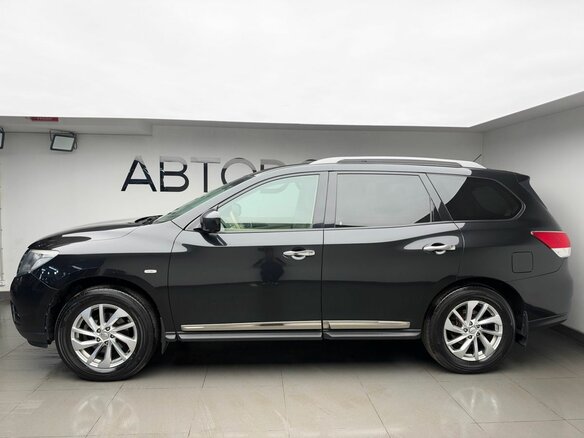 2014 Nissan Pathfinder IV, чёрный, 1254000 рублей - вид 6