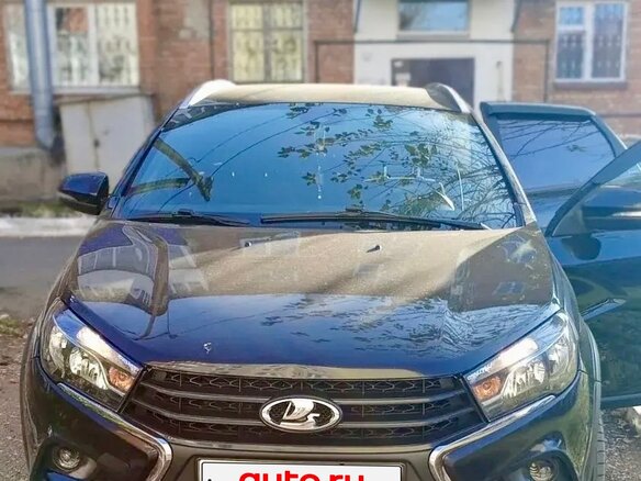 2021 Lada (ВАЗ) Vesta SW I, чёрный, 1400000 рублей