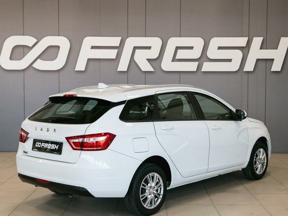 2019 Lada (ВАЗ) Vesta SW I, белый, 1090000 рублей - вид 6