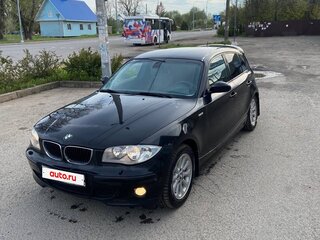 2006 BMW 1 серии 118i I (E81/E82/E87/E88), чёрный, 633000 рублей, вид 1