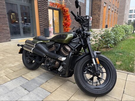 2022 Harley-Davidson Sportster S, зелёный, 1520000 рублей, вид 2