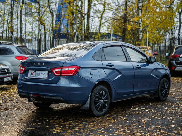 2016 Lada (ВАЗ) Vesta I, синий, 633000 рублей - вид 1