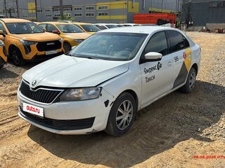 2019 Skoda Rapid I Рестайлинг, белый, 633650 рублей, вид 2
