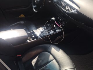 2013 Audi A6 IV (C7), белый, 700000 рублей, вид 5