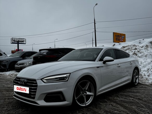 2019 Audi A5 II (F5), белый - вид 2