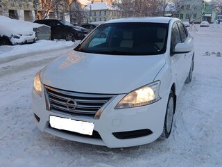 2014 Nissan Sentra VII (B17), белый, 900000 рублей, вид 3