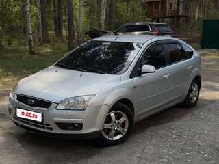 2007 Ford Focus II, серебристый, 355555 рублей, вид 1