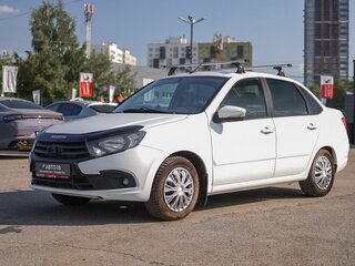 2019 Lada (ВАЗ) Granta I Рестайлинг, белый, 549000 рублей, вид 2