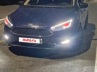 2016 Ford Focus III Рестайлинг, синий, 1150000 рублей, вид 2