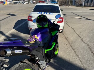 2007 Yamaha YZF-R1, фиолетовый, 670000 рублей, вид 4
