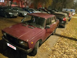 2002 Lada (ВАЗ) 2107, красный, 90000 рублей, вид 1