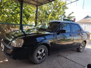 2008 Lada (ВАЗ) Priora I, чёрный, 400000 рублей, вид 3