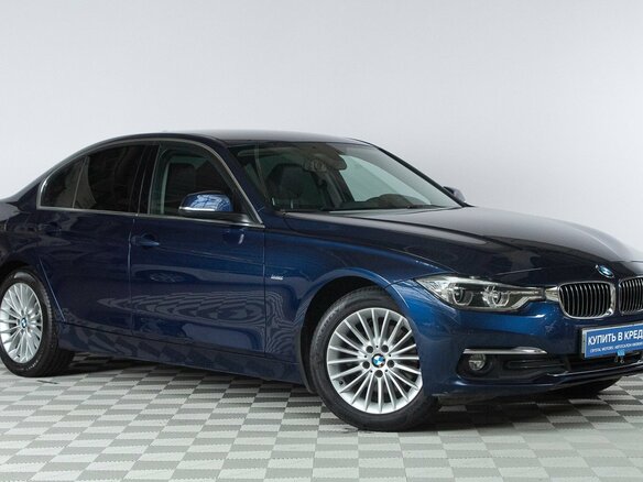 2018 BMW 3 серии 320d xDrive VI (F3x) Рестайлинг, синий, 3049000 рублей