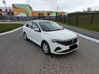 2020 Volkswagen Polo VI, белый, 1450000 рублей, вид 3