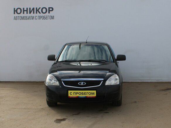 2012 Lada (ВАЗ) Priora I, чёрный, 259000 рублей - вид 2