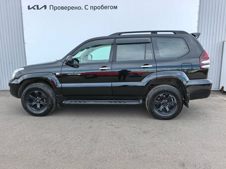 2007 Toyota Land Cruiser Prado 5-speed 120 Series Рестайлинг, чёрный, 1520000 рублей, вид 3