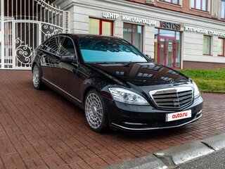 2012 Mercedes-Benz S-Класс 300 V (W221) Рестайлинг, чёрный, 1900000 рублей, вид 3