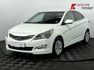 2015 Hyundai Solaris I Рестайлинг, белый, 1260000 рублей, вид 1