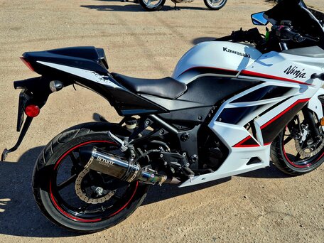 2011 Kawasaki Ninja 250R, белый, 280000 рублей, вид 5