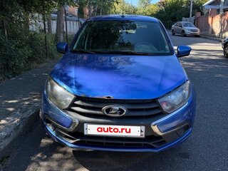 2018 Lada (ВАЗ) Granta I Рестайлинг, синий, 400000 рублей, вид 1