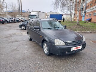 2010 Lada (ВАЗ) Priora I, чёрный, 110000 рублей, вид 1