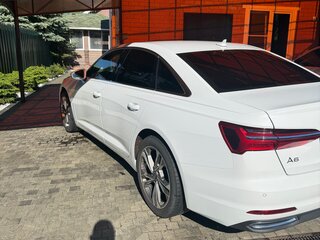 2021 Audi A6 40 TFSI V (C8), белый, 3400000 рублей, вид 3