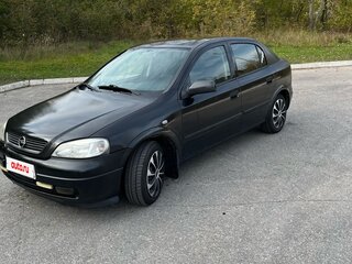 2002 Opel Astra G, чёрный, 265000 рублей, вид 1