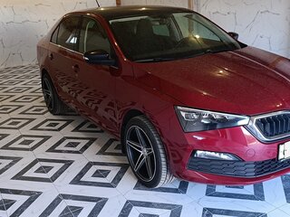 2020 Skoda Rapid II, пурпурный, 1650000 рублей, вид 4