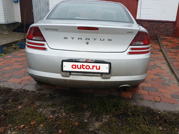 2002 Dodge Stratus II, серебристый, 235000 рублей - вид 3