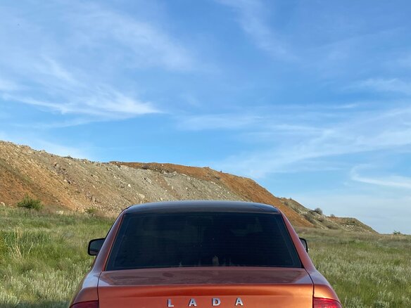 2007 Lada (ВАЗ) Priora I, красный, 230000 рублей - вид 8