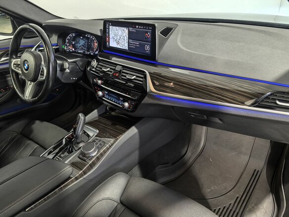 2022 BMW 5 серии 530i xDrive VII (G30/G31/G38) Рестайлинг, чёрный, 5499000 рублей - вид 14